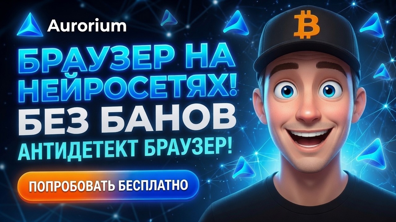 Aurorium - Первый в мире антидетект браузер с искусственным интеллектом! + Встроенный умный чат!