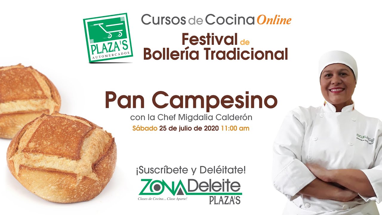 Curso de Cocina Online - Pan Campesino