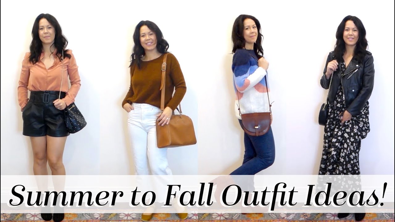 7 Outfit Ideas for Fall! Transitional Outfit Look book | Kait Bos