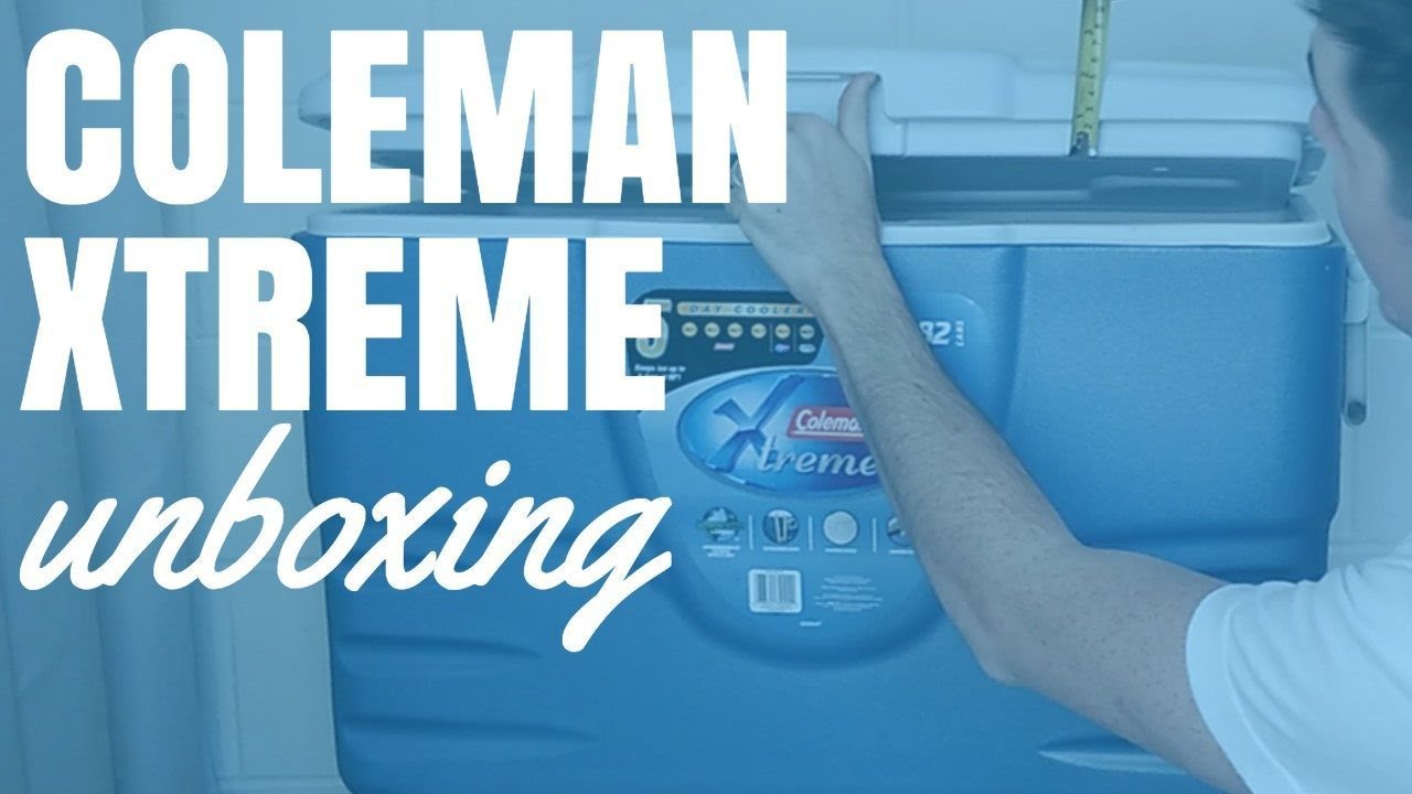 Coleman Xtreme 5-Day Cooler Unboxing and Initial Review