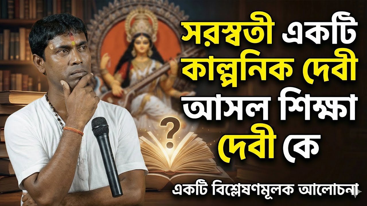 সরস্বতী পূজা ২০২৬: আমরা কি ভুল দেবীর পূজা করছি? Dinokrishna Thakur