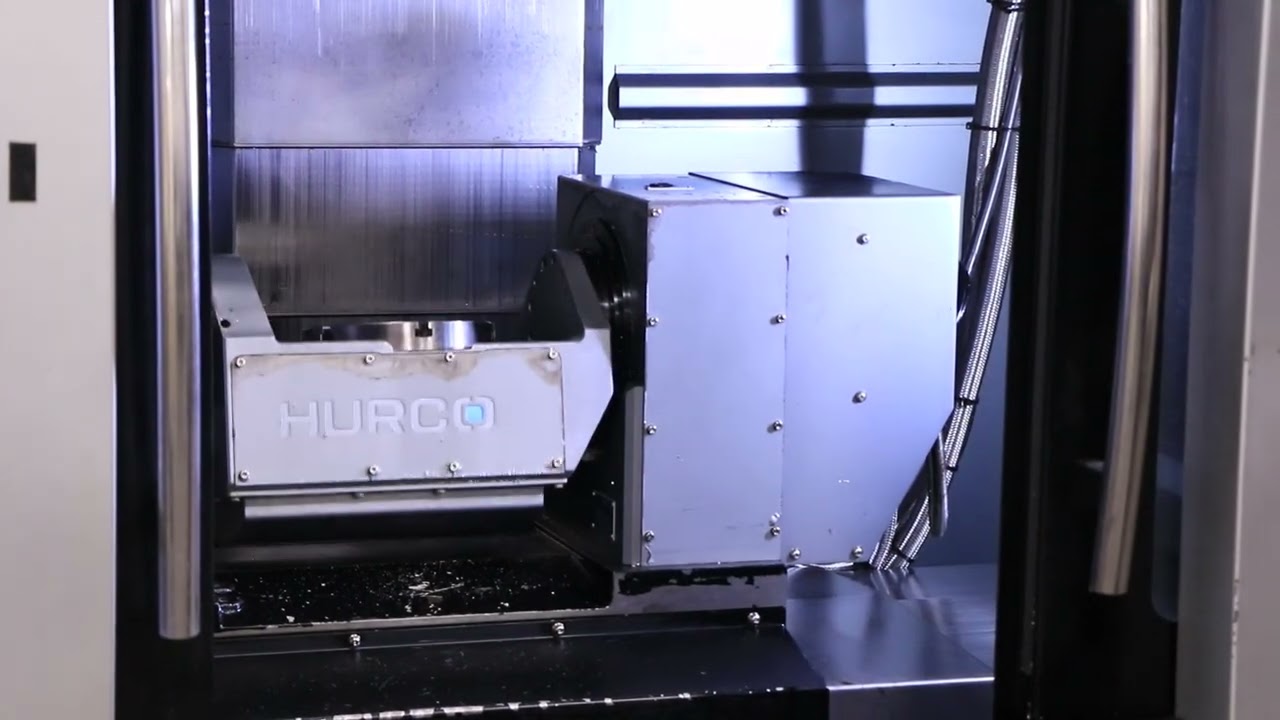 HURCO CNC 5-AXIS MACHINING CENTER MODEL: VM10Ui, S/N: H-VUO183, NEW: 2013