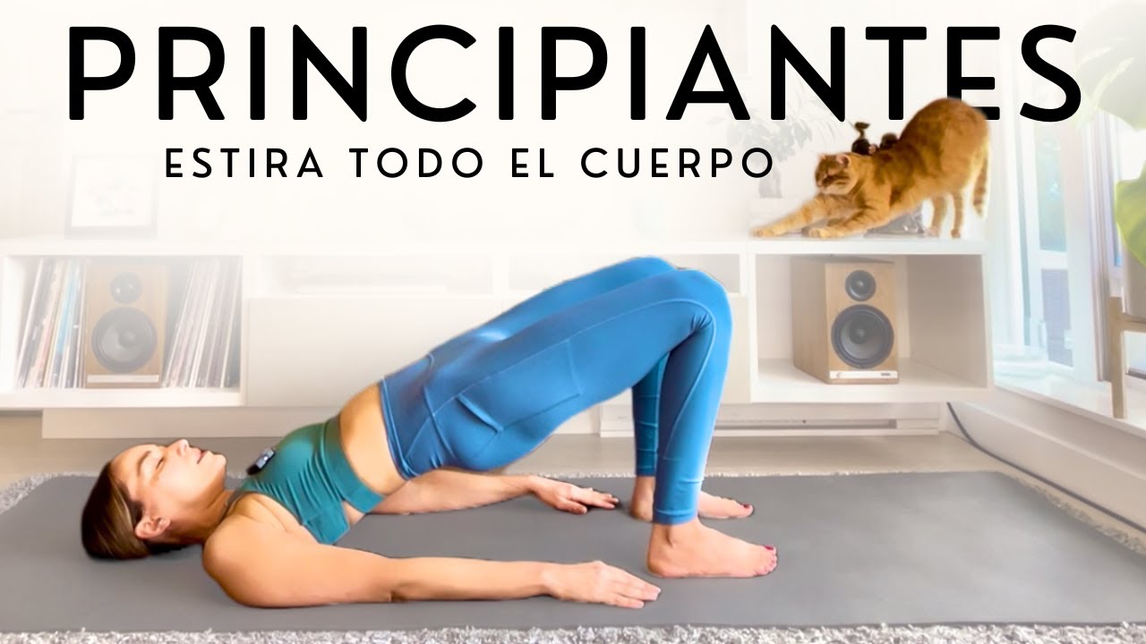 Clase de Yoga para Principiantes 10 Minutos | 5 Posturas de Yoga para Estirar Todo el Cuerpo