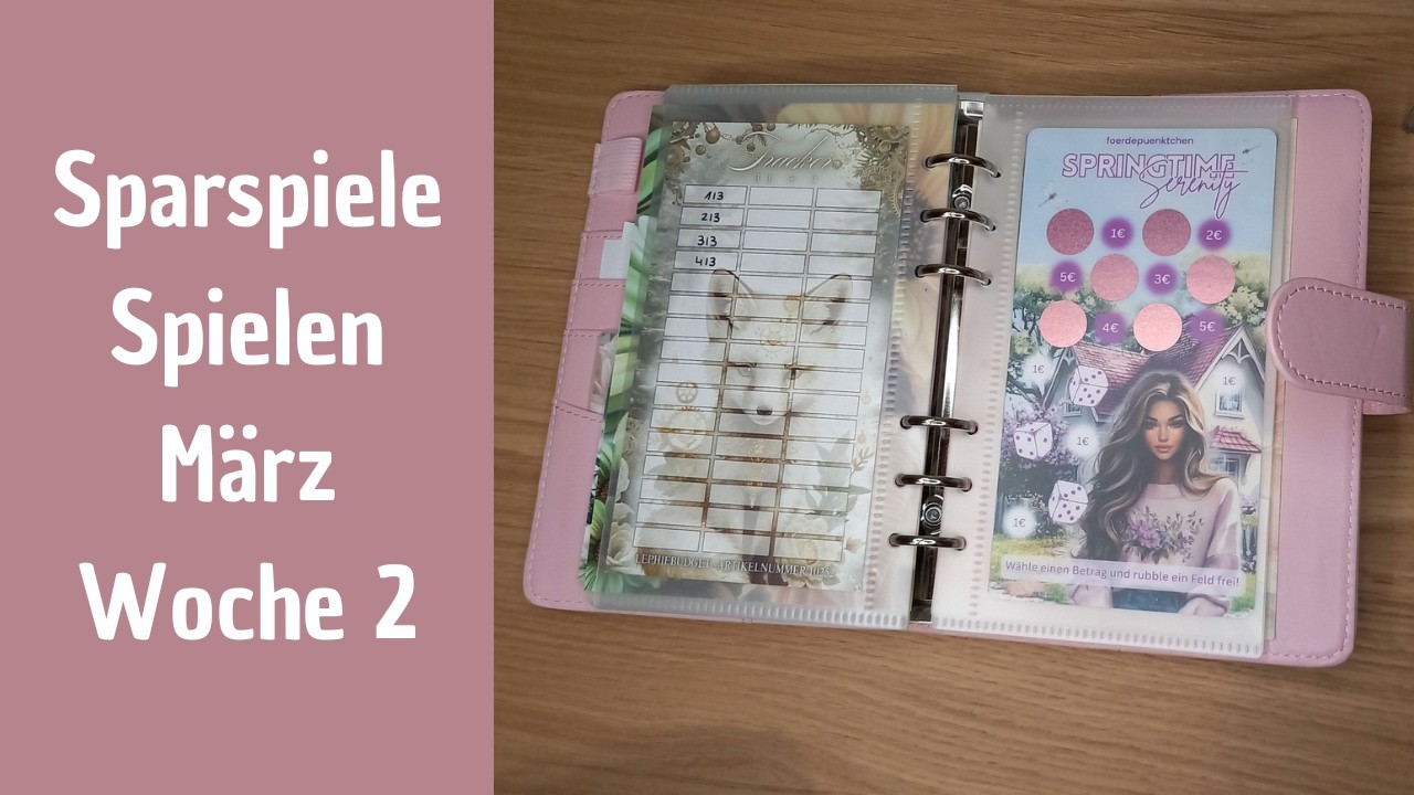 Sparspiele Spielen | Woche 2 | März | Franzis_Budget