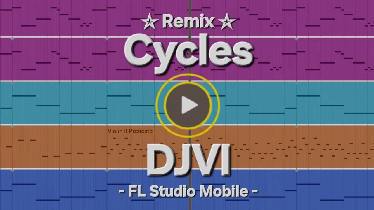 【 GD Remix 】Cycles by @djviofficial  - FL Studio Mobile