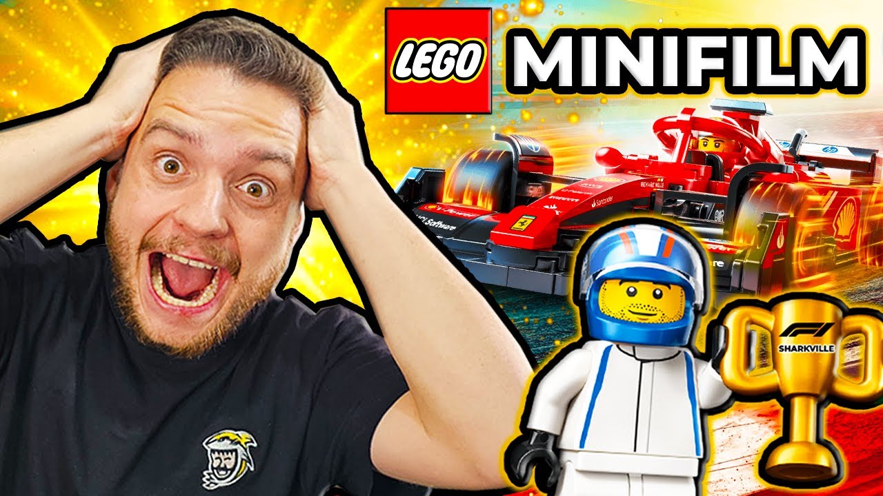 LEGO MINIFILM - VELK&Aacute; CENA F1 V SHARKVILLE 🎥