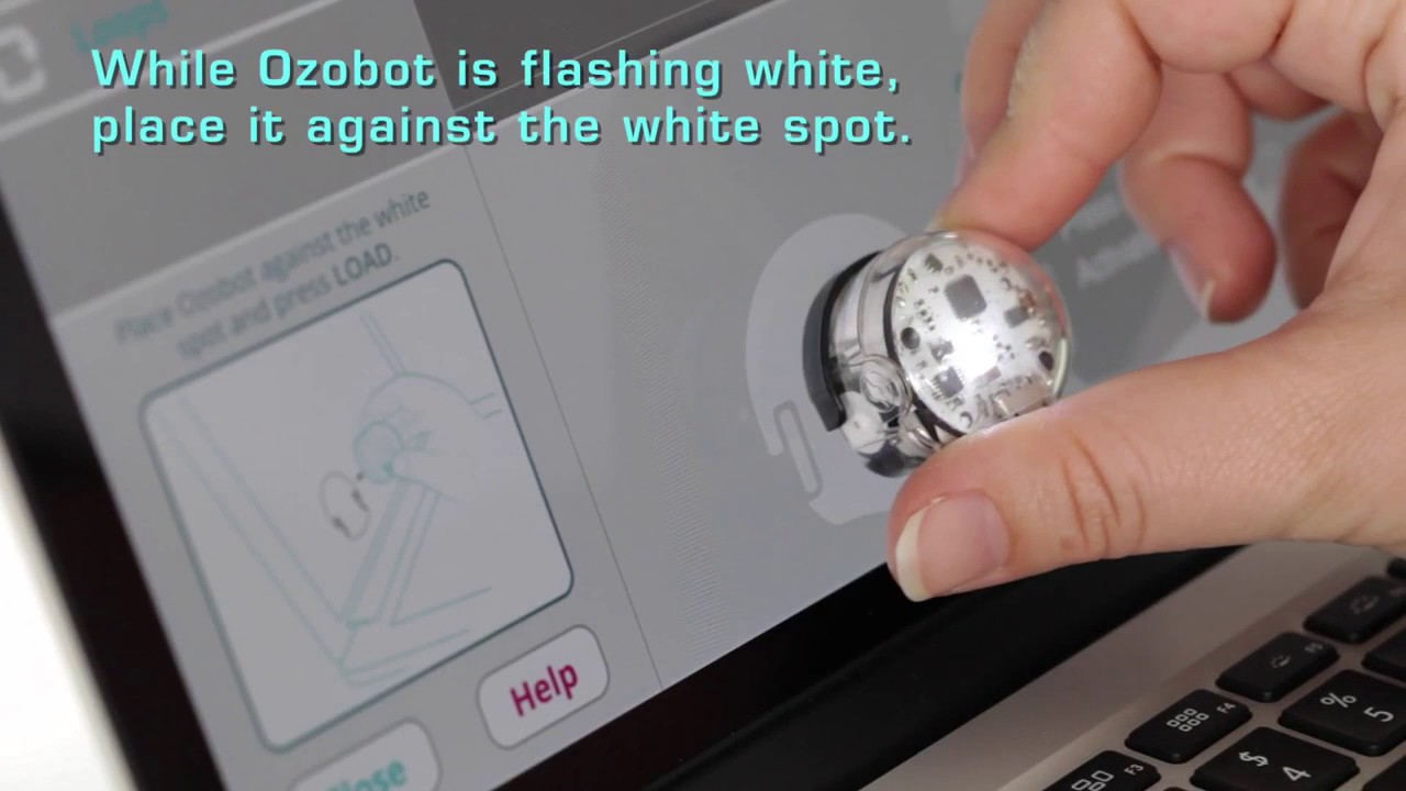 Learn to Code Getting started with OzoBlockly and Ozobot Bit robot