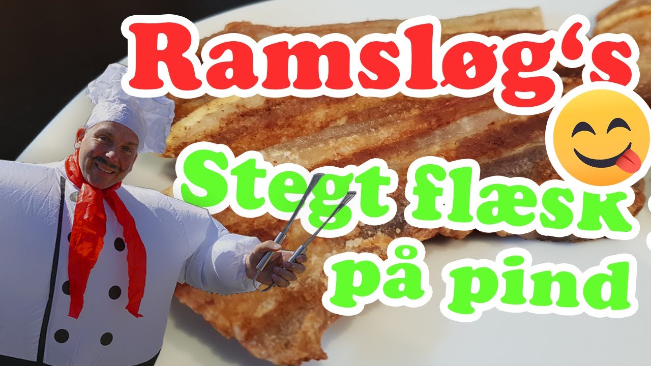Chief Ramsløgs OBH Opti grill mod ovn. Stegt flæsk på pind