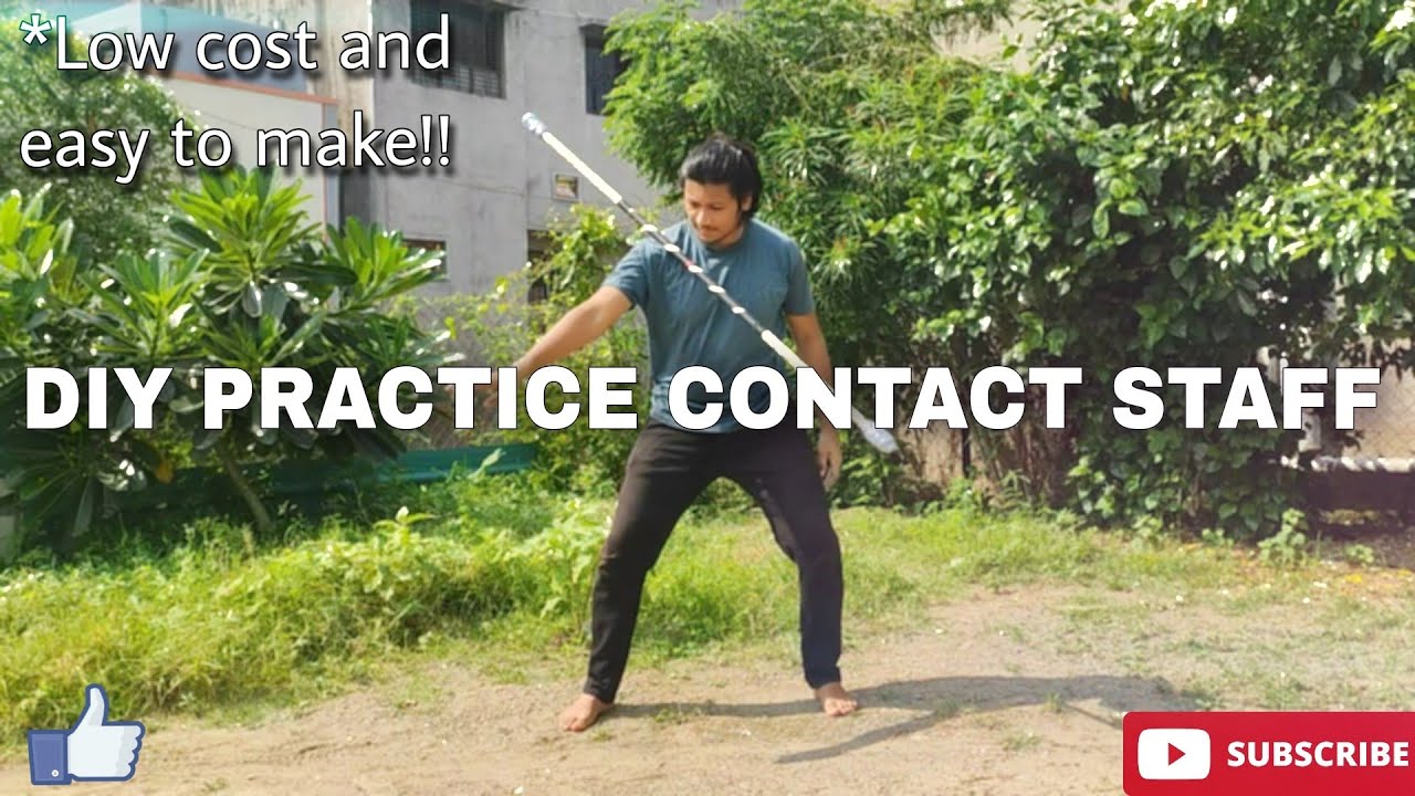 How to make a Practice Contact Staff | Easy to make & Customisable ✨ | DIY Contact Staff