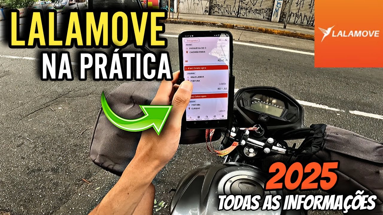 LALAMOVE ENTREGADOR COMO FAZER UMA ENTREGA PASSO A PASSO