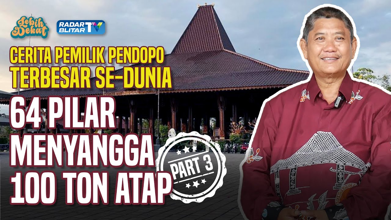 DIAJAK KELILING PENDOPO TERBESAR DIDUNIA !!! LOKASINYA ADA DI BLITAR