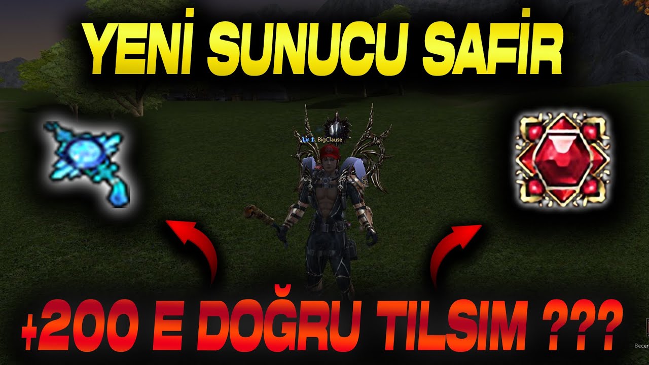 KUSURSUZ YAKUT !!! +200'E DOĞRU TILSIM BASIMI METİN2 SAFİR #6