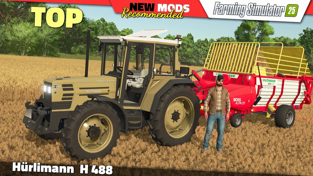 FS25 | Hürlimann H 488 - Farming Simulator 25 Mods Review QHD