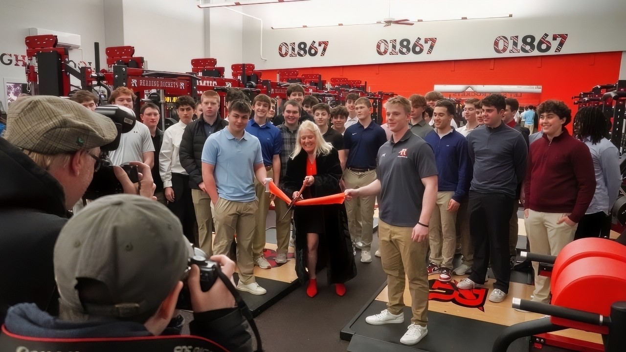 🏋️ Reading Memorial High School (RMHS) Fitness Center and Training Room Ribbon Cutting Ceremony