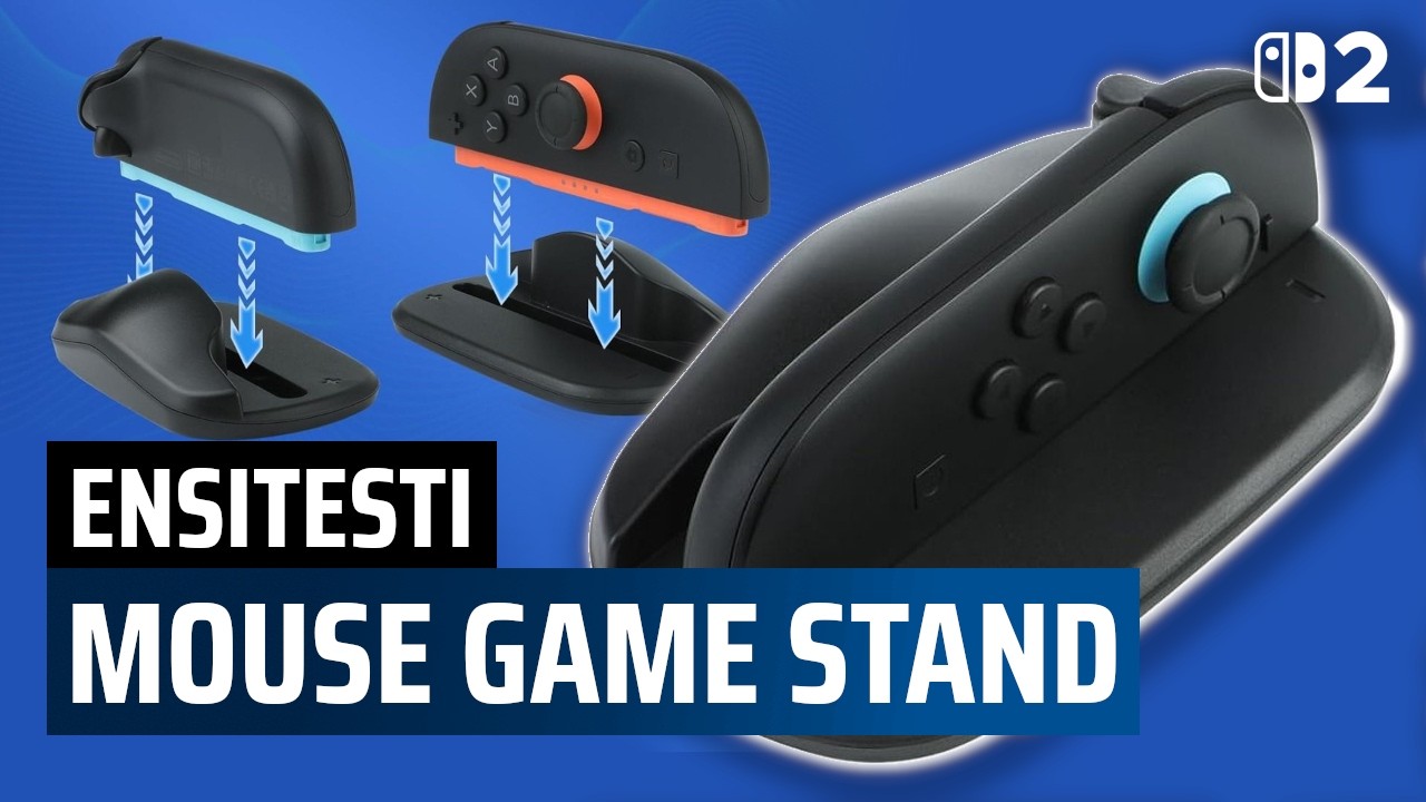 Parempi ote ohjaimesta? - Testissä iPlay Mouse Game Stand (Switch 2)