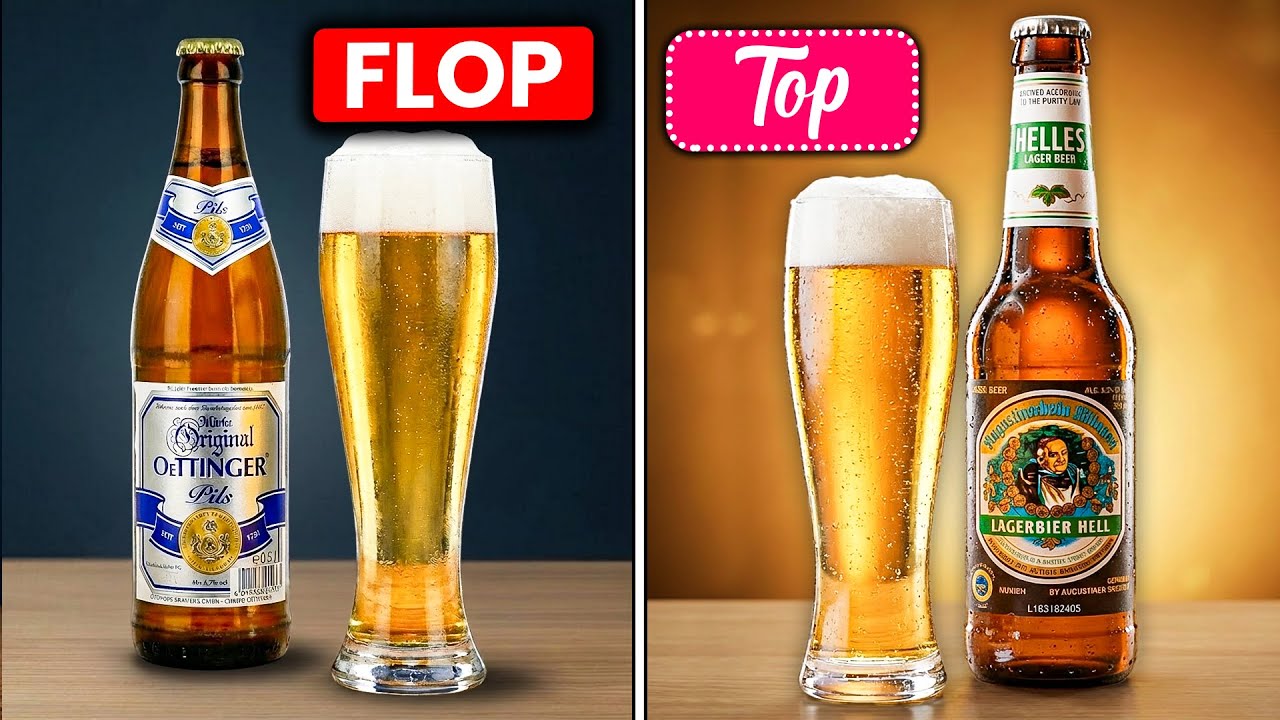 12 berühmte Biermarken – vom Schlechtesten bis zum Besten gerankt