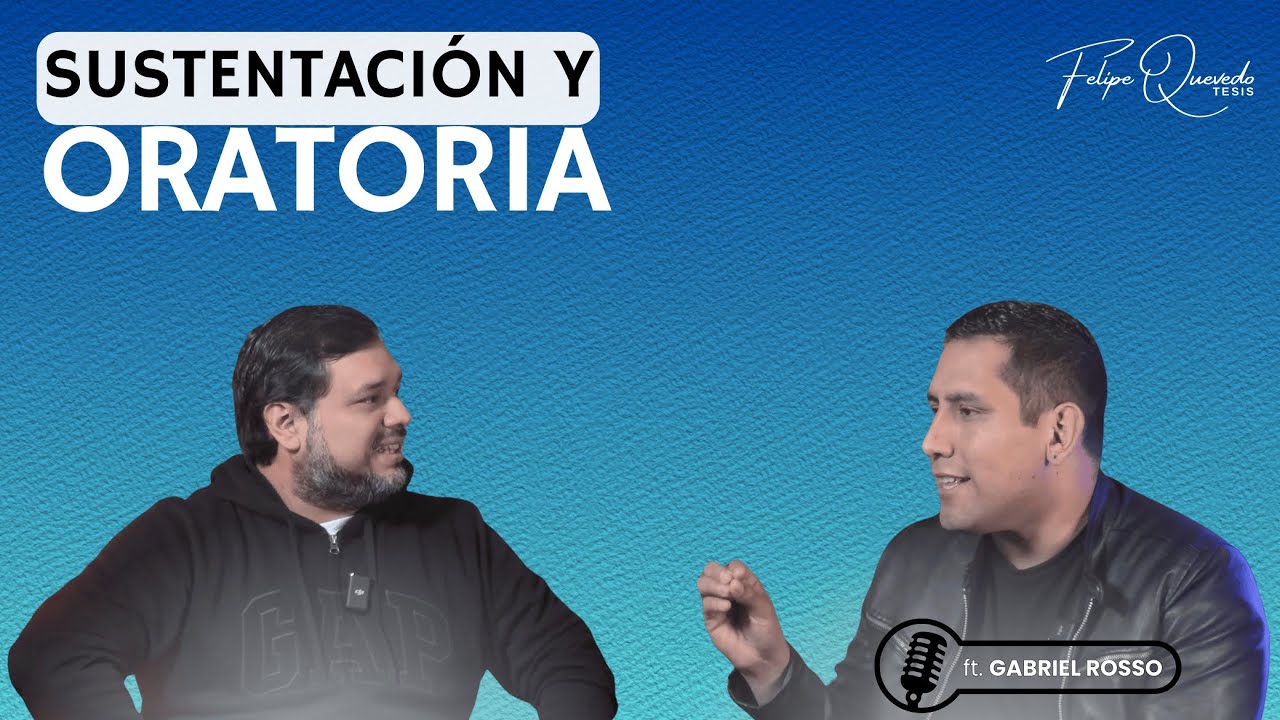 ORATORIA para SUSTENTAR - 🎤 ft. Gabriel Rosso