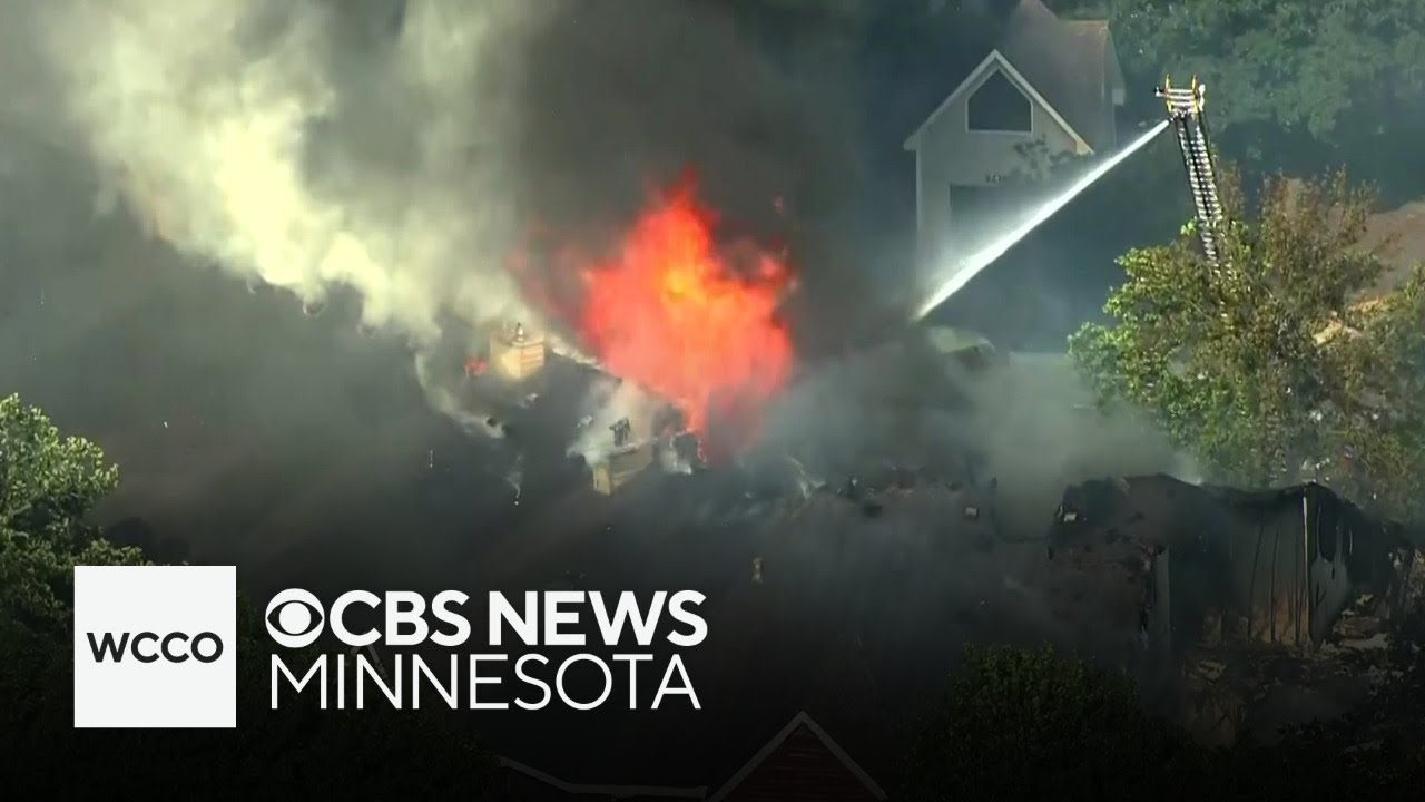Large fire rips through St. Louis Park apartment complex; 3 injured