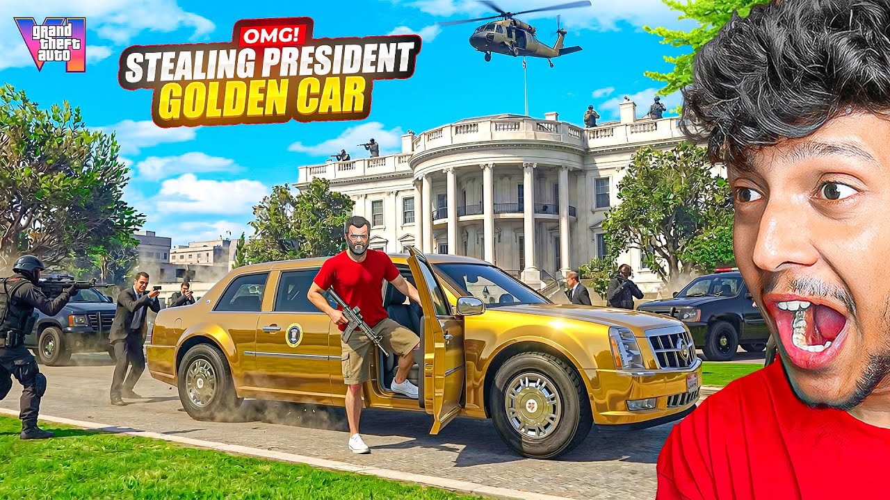 STEALING World&rsquo;s Most Expensive PRESIDENT CAR! ($50,000,000) 🤑 GTA 5 Real Life