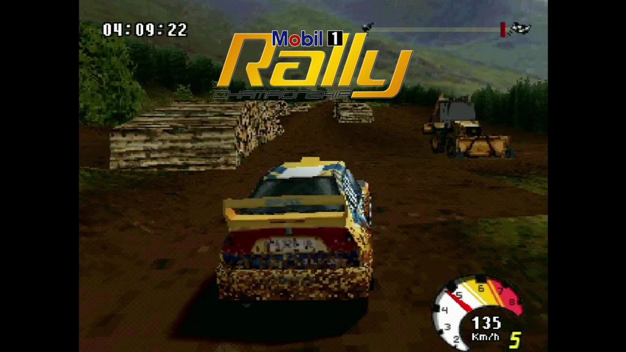 Mobil 1 Rally Championship PS1 Gameplay - Seat Cordoba WRC