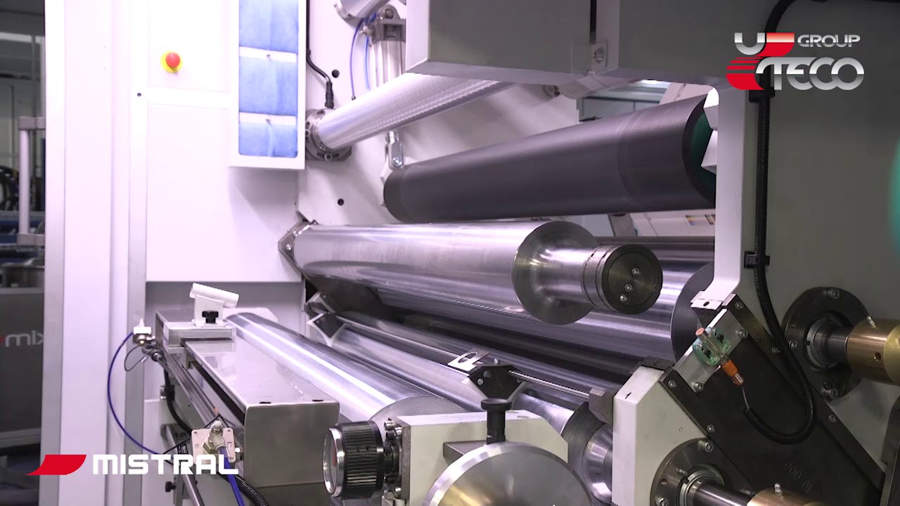 Uteco Mistral cold seal & Lamination