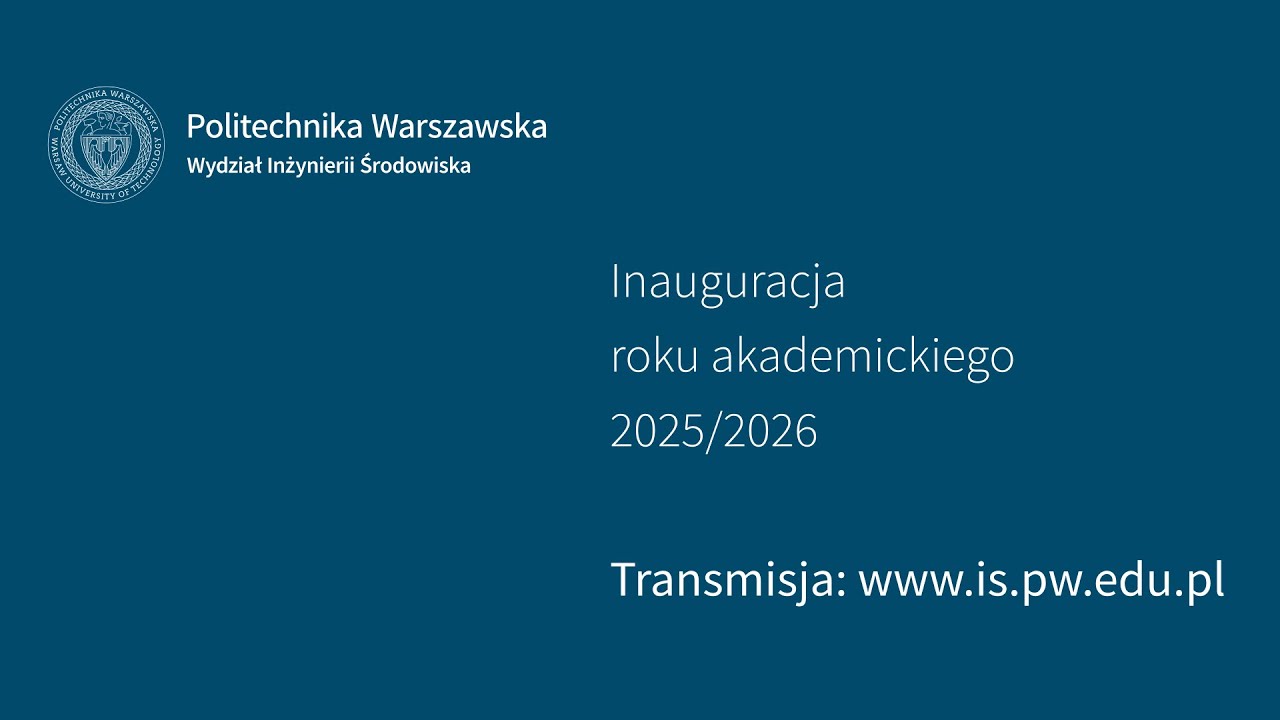 Inauguracja roku akademickiego 2025/2026