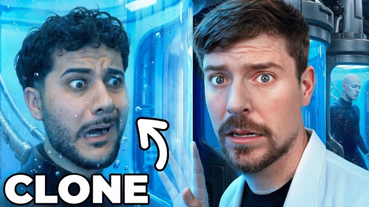1€ vs 1,000,000 € Klon von MrBeast!