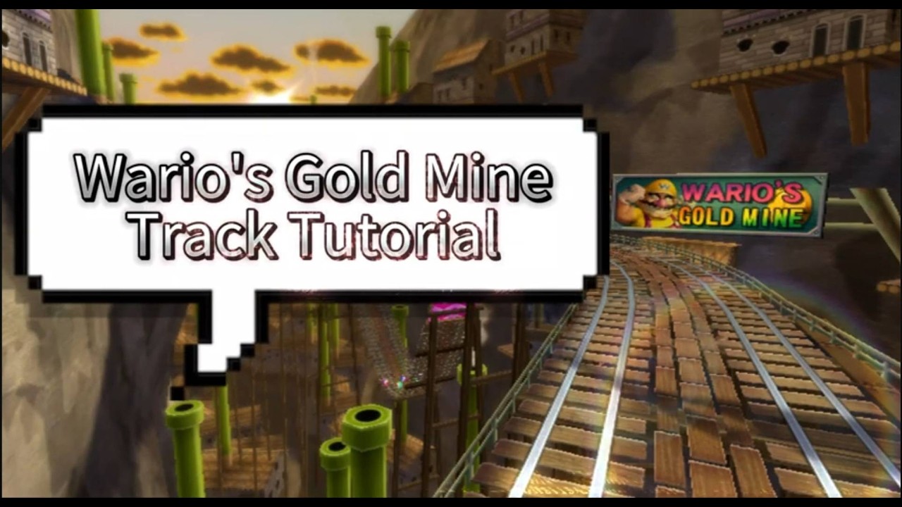 [MKW] Wario's Gold Mine Track Tutorial by Hidan