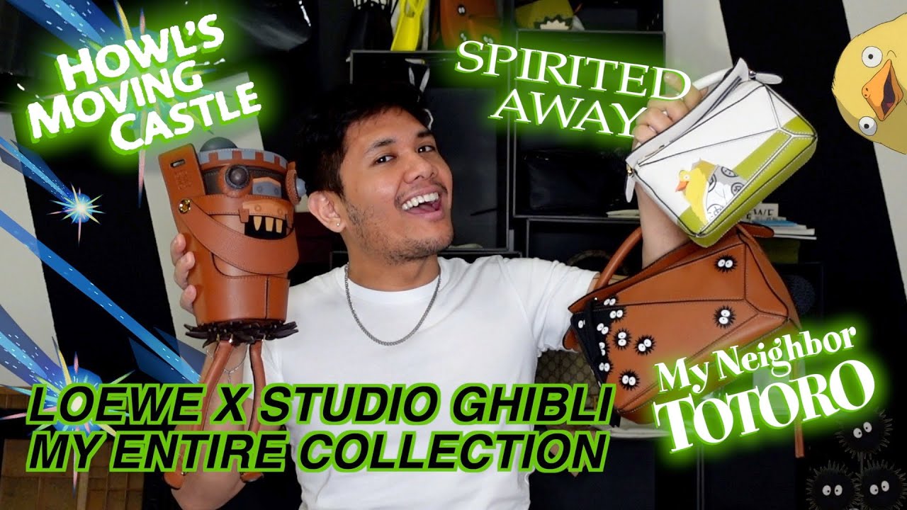 My Entire LOEWE x STUDIO GHIBLI Collection 💫 Everything I Own From All Three Collaborations
