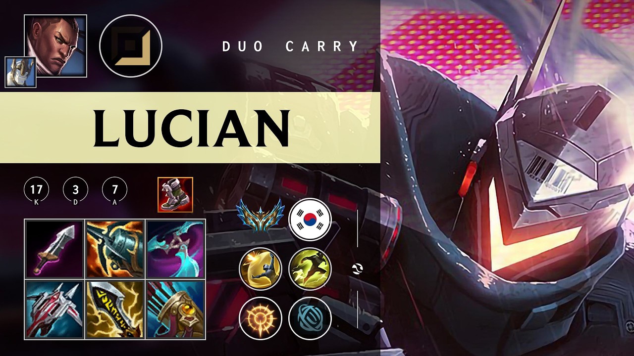 Lucian ADC vs Aphelios - KR Challenger Patch 26.04