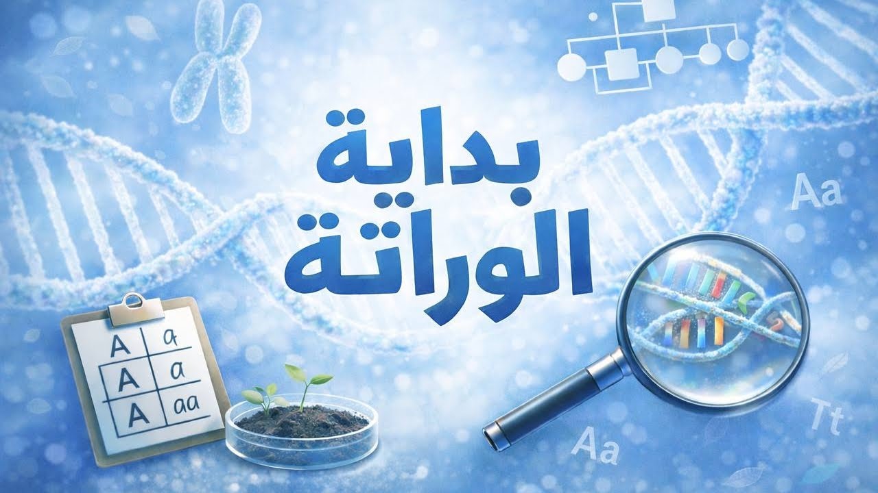 بداية الوراثة | احياء سادس علمي 