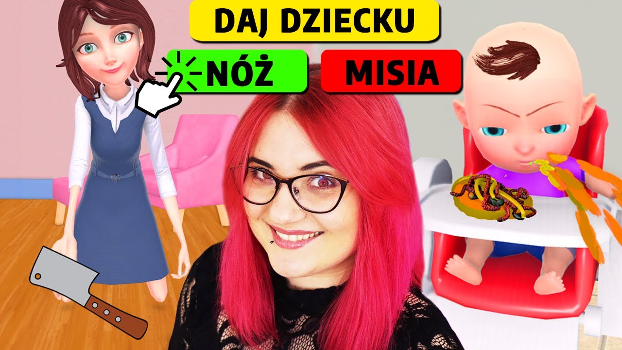 Zostałam MAMĄ i podejmuję tylko ZŁE DECYZJE 😈 Momlife Simulator