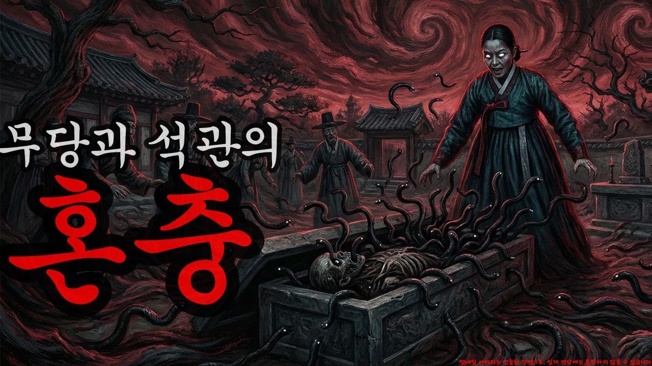 [공포·괴담] 무당과 석관의 혼충 ㅣ무서운이야기ㅣ귀신ㅣ오싹한이야기공포ㅣ조선시대 괴담