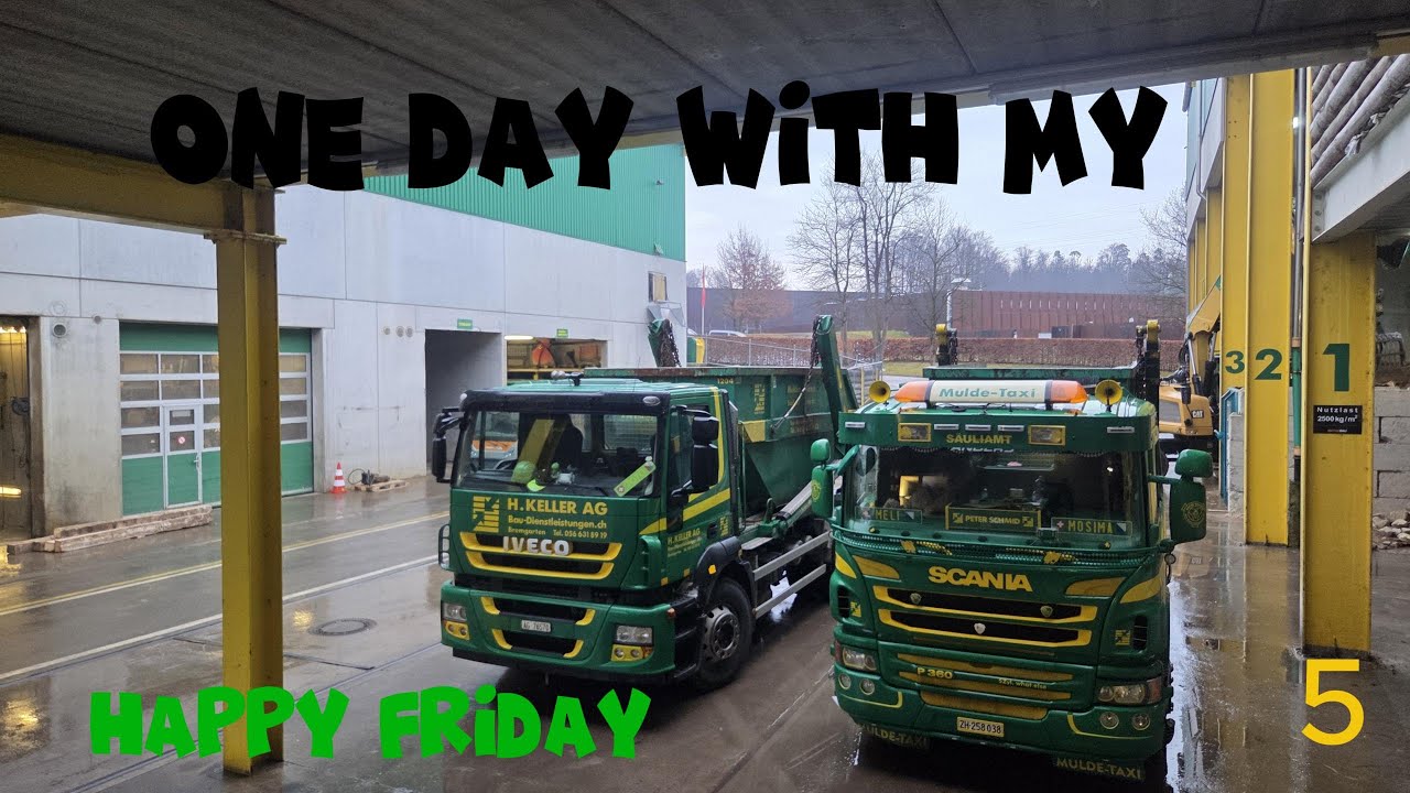 Happy Friday #muldentaxi #work #trucker #schweiz