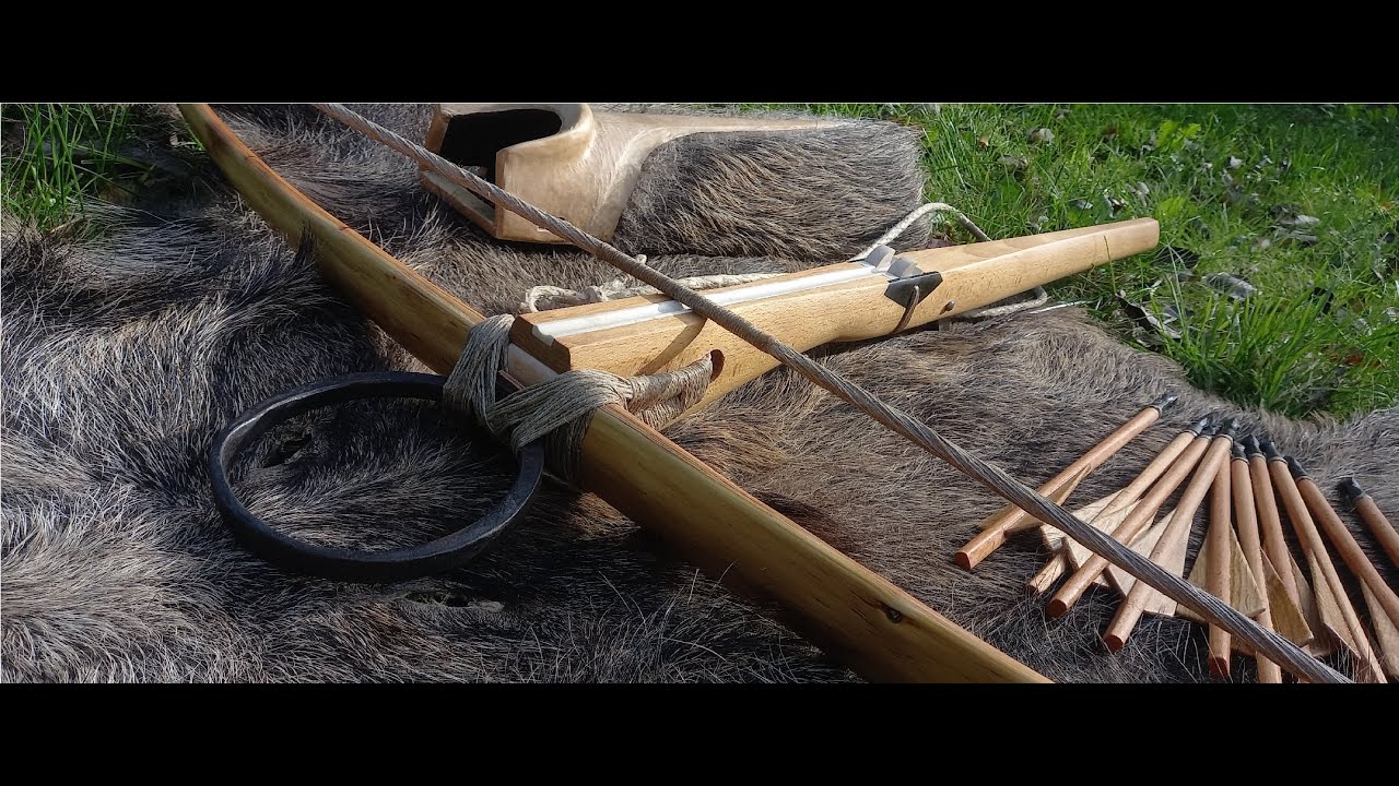 Yew hunting Crossbow / Cisowa kusza myśliwska.