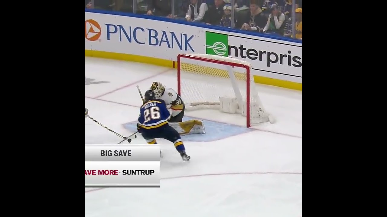 Jiri Patera great save on his DEBUT for Vegas Golden Knights #shorts #nhl #lasvegas