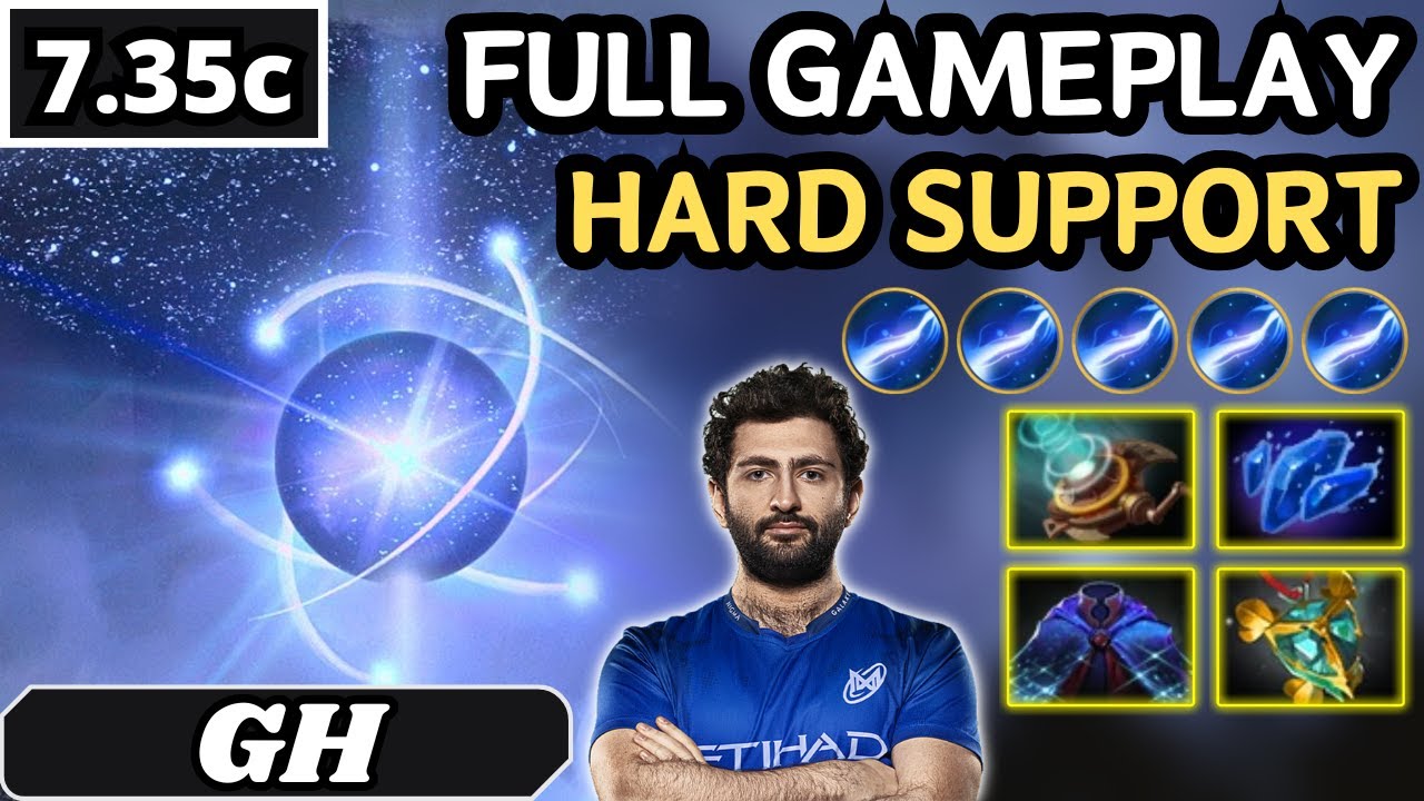 10500 AVG MMR - Gh IO Hard Support Gameplay 22 ASSISTS - Dota 2 Full Match Gameplay