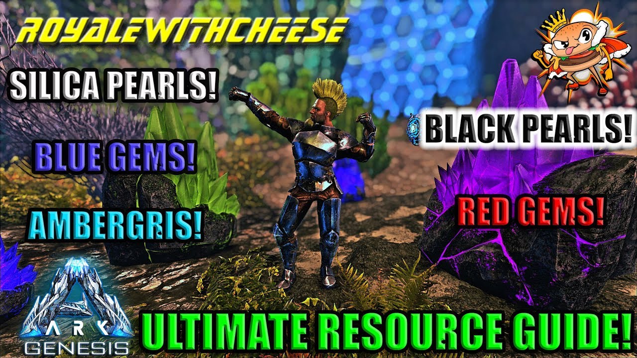 Genesis Ultimate Resource Guide! Secret Resource Spot You Need To See! - Ark: Genesis DLC