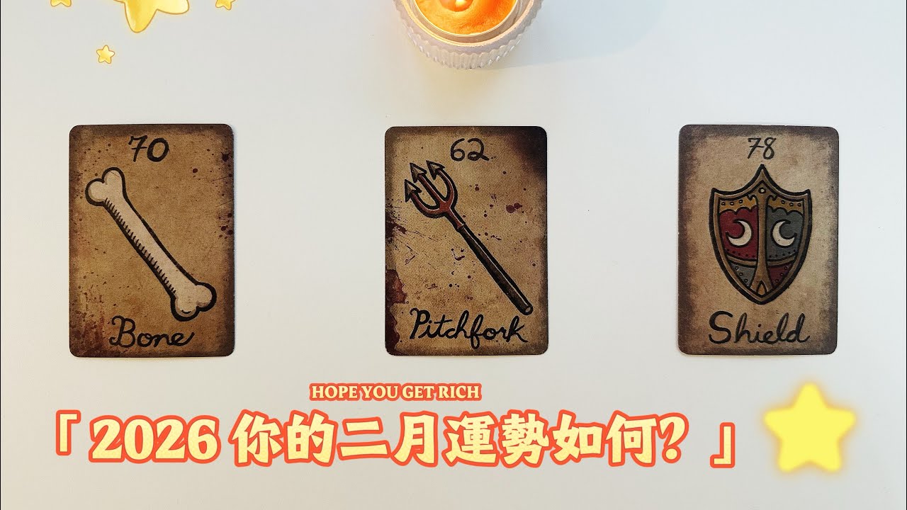 【舒蔓✨塔羅占卜】🔮2026年 你的二月運勢如何？（好消息/注意事項）【有緣人進】