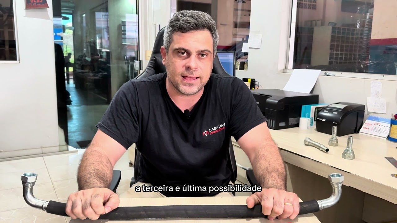 Como identificar e medir as mangueiras hidráulicas no aplicativo CDM