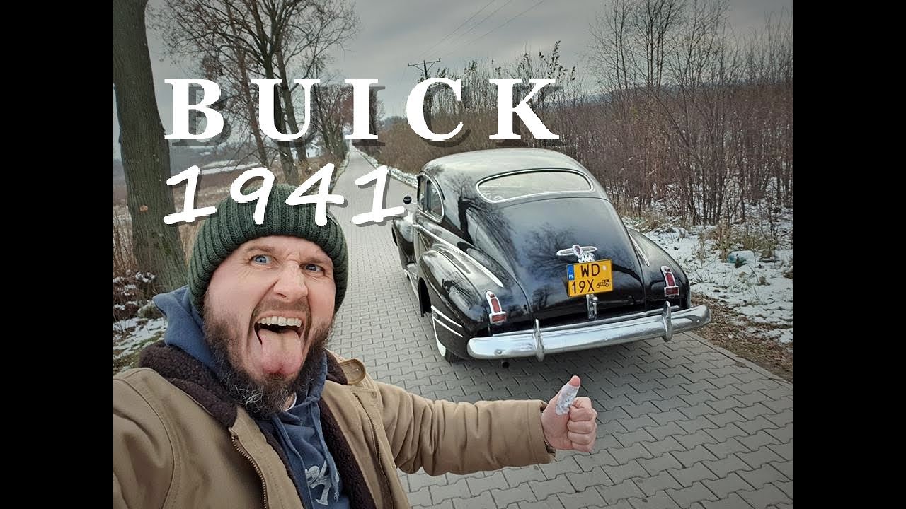 1941 BUICK Special Sedanette - bringing home and first ride 20.11.2018 Warszawa - Przysucha