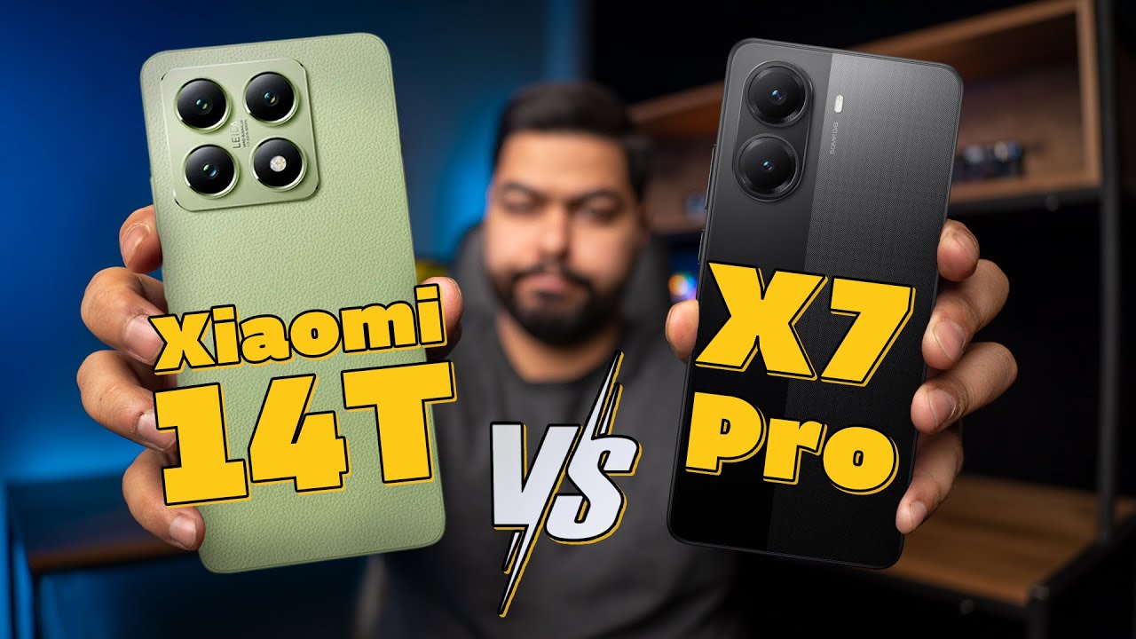 مقایسه شیائومی ۱۴ تی و پوکو ایکس ۷ پرو | Xiaomi 14T vs Poco X7 Pro