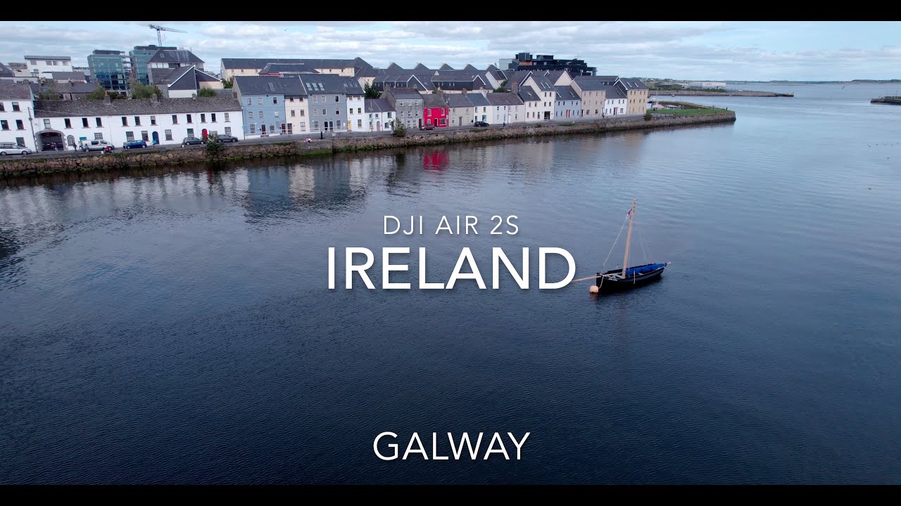 Ireland - Galway 4k Drone Footage