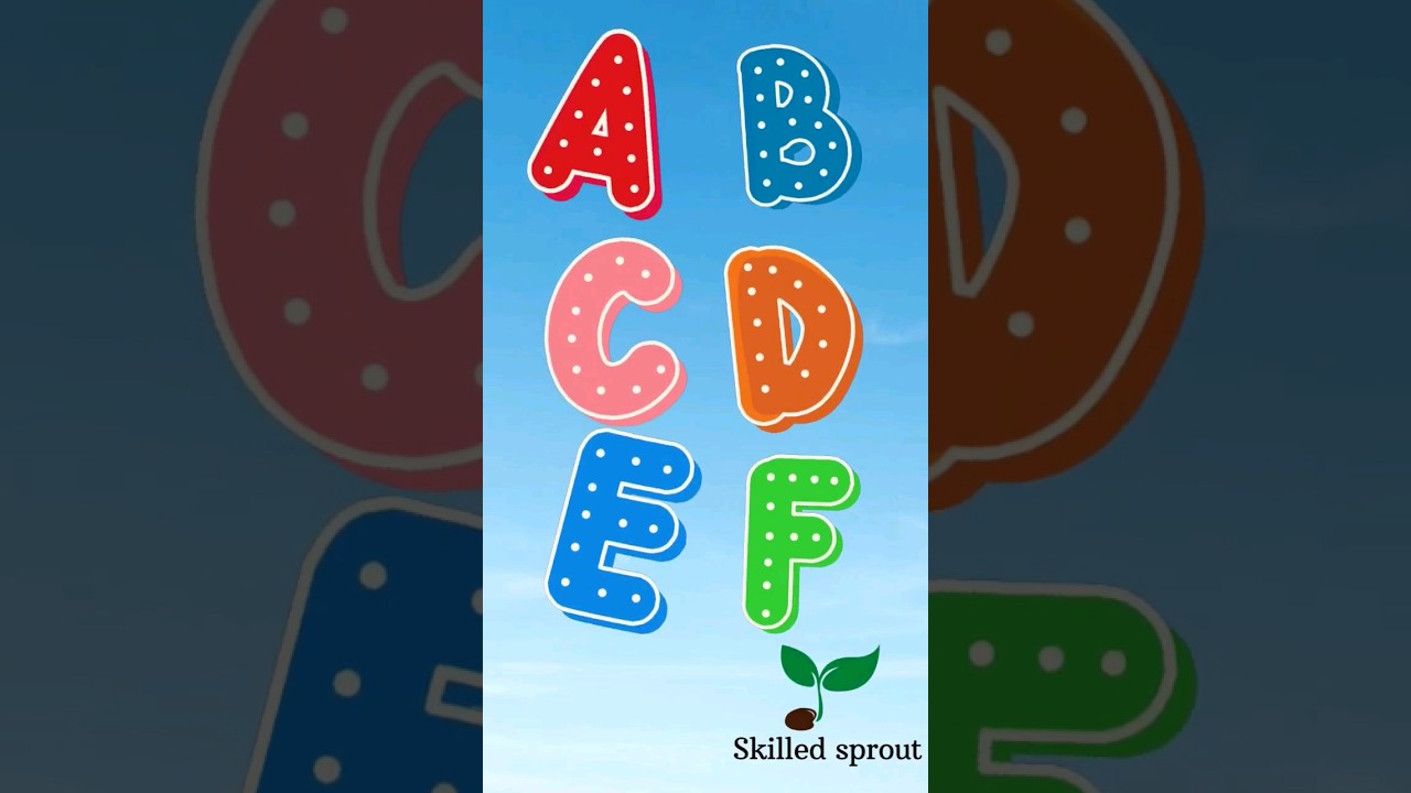 learn ABC with | Skilled Sprout #shorts #alphabet #kidslearning #learnabc