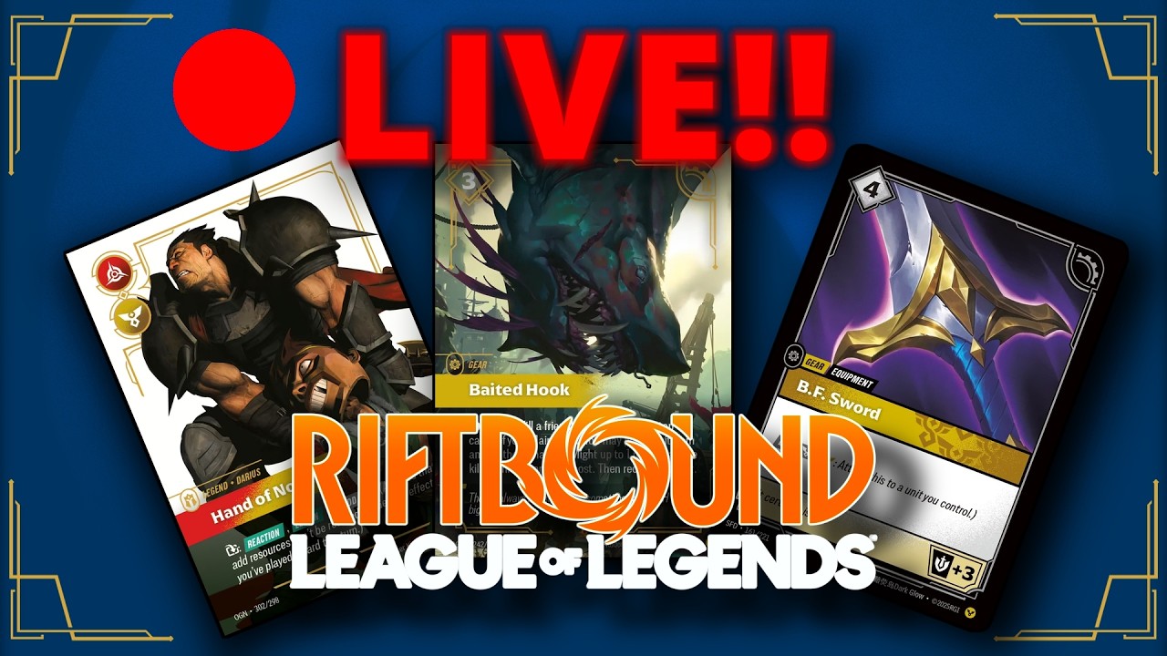 🔴LIVE: Testing and playing DARIUS hook!! (maybe some Fiora too)