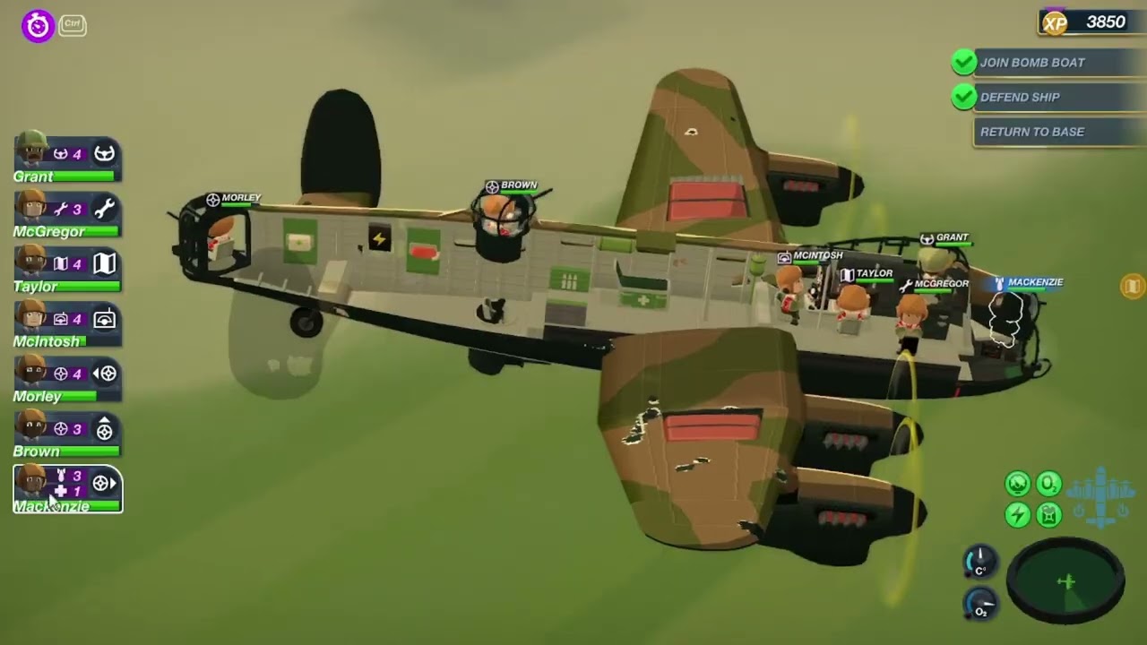 Bomber crew ep 2 combatto un asso nemico ma fugo spaventato