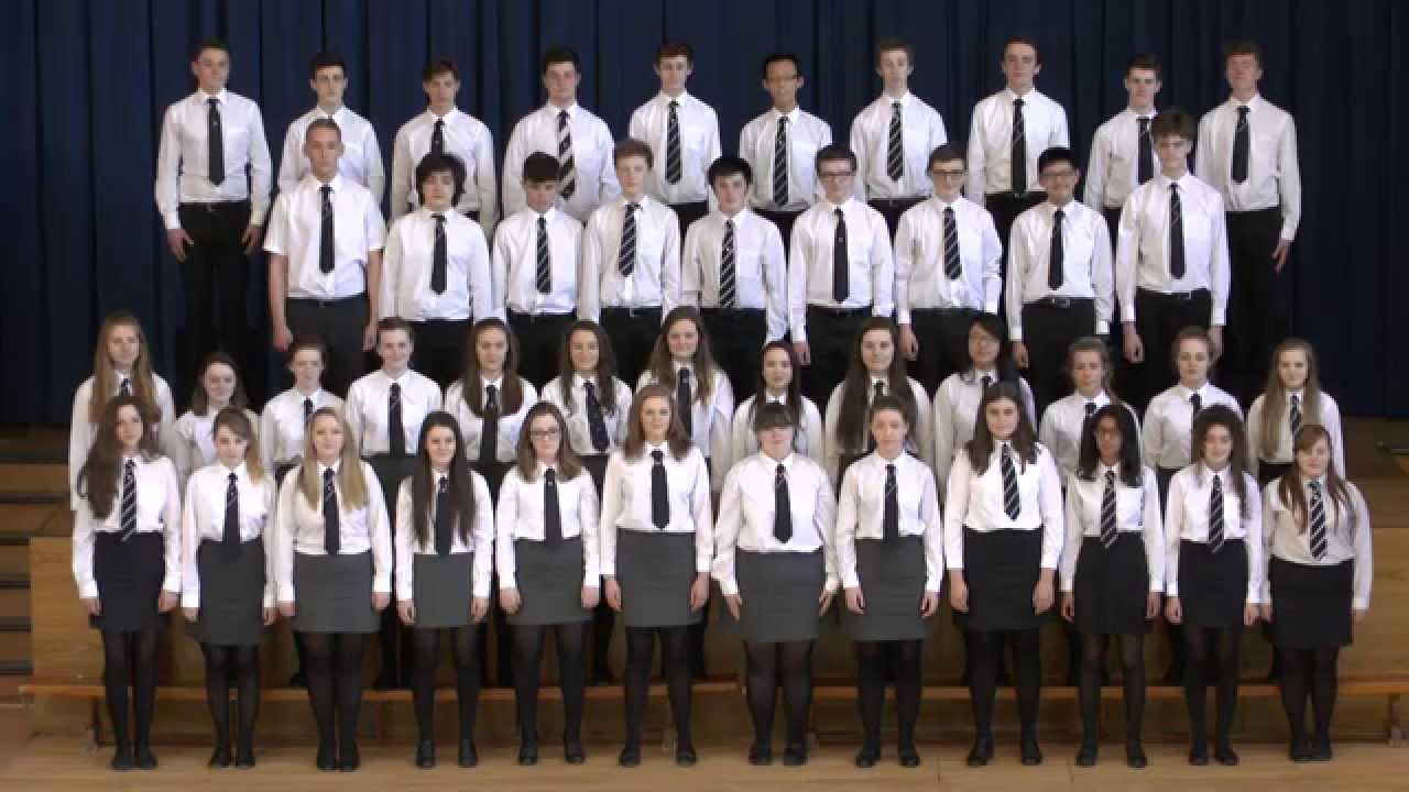 Methodist College Belfast Chapel Choir performing 