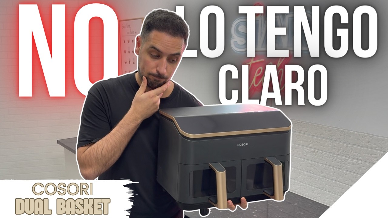 🍗 COSORI DUAL BASKET 8,5L: esta AIRFRYER DE COSORI CON DOBLE CESTA tiene luces y sombras | Opiniones