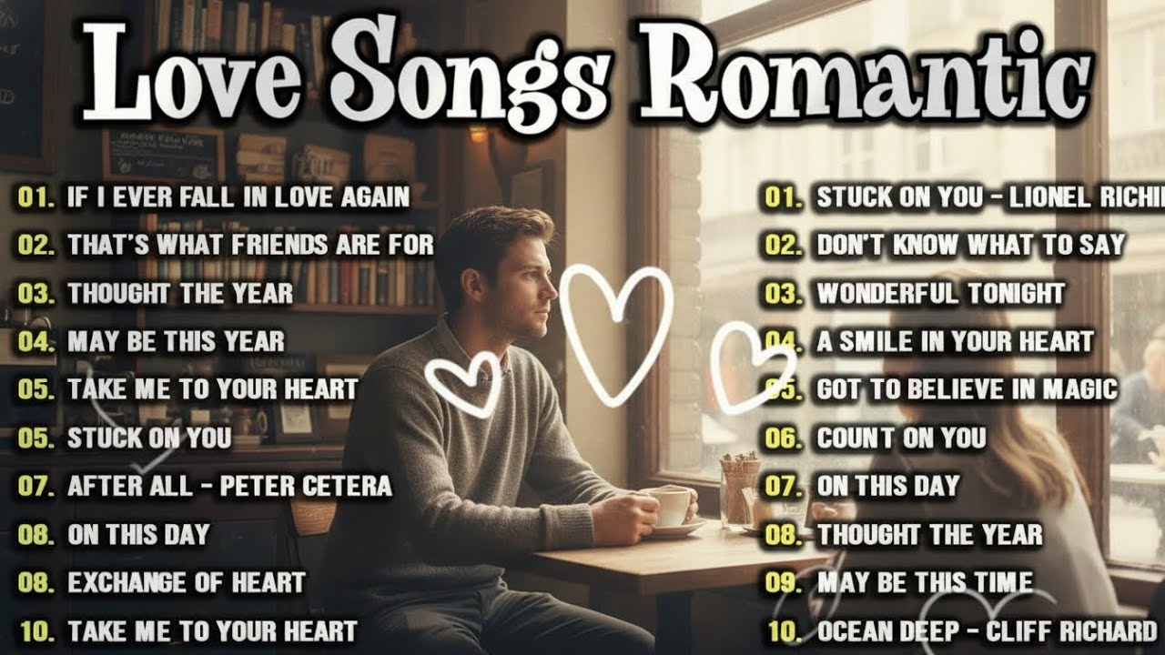 Compilation Oldies But Goodies Love Songs Chicago, Jim Brickman, Cher & Peter Cetera, David Pomeranz
