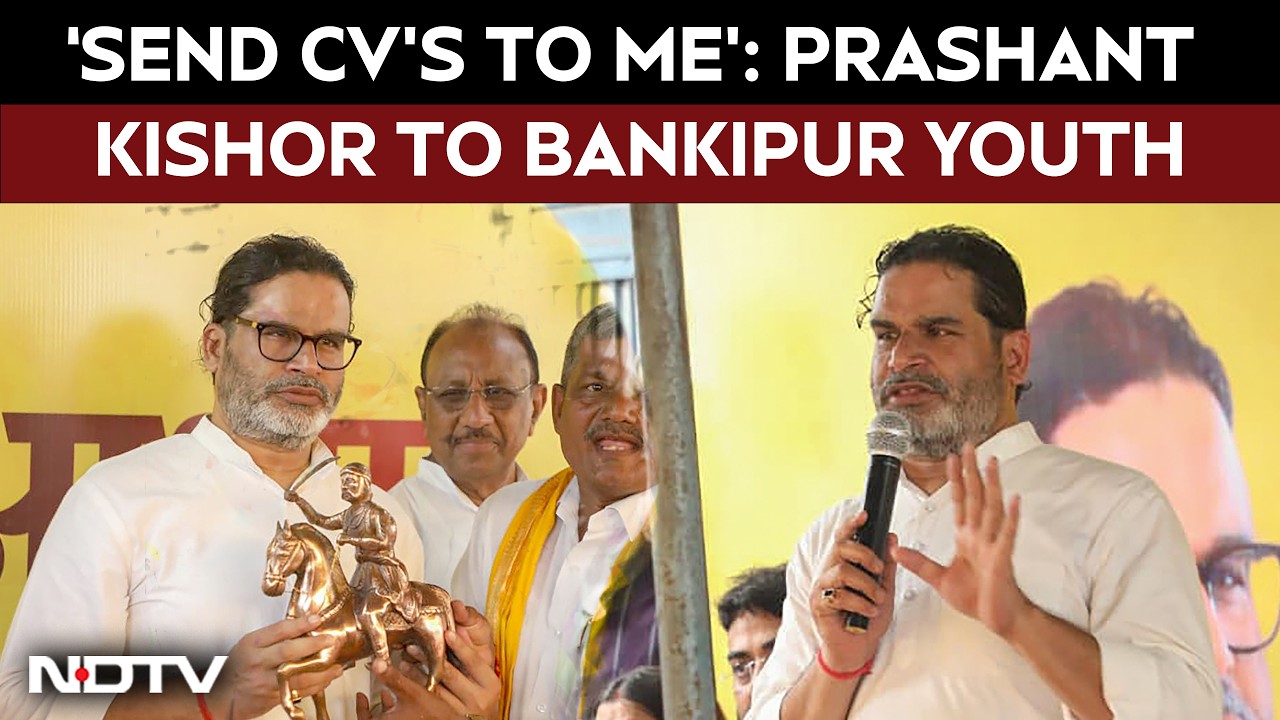 Prashant Kishor News | Prashant Kishor Promises Better Schools, Jobs For Youth